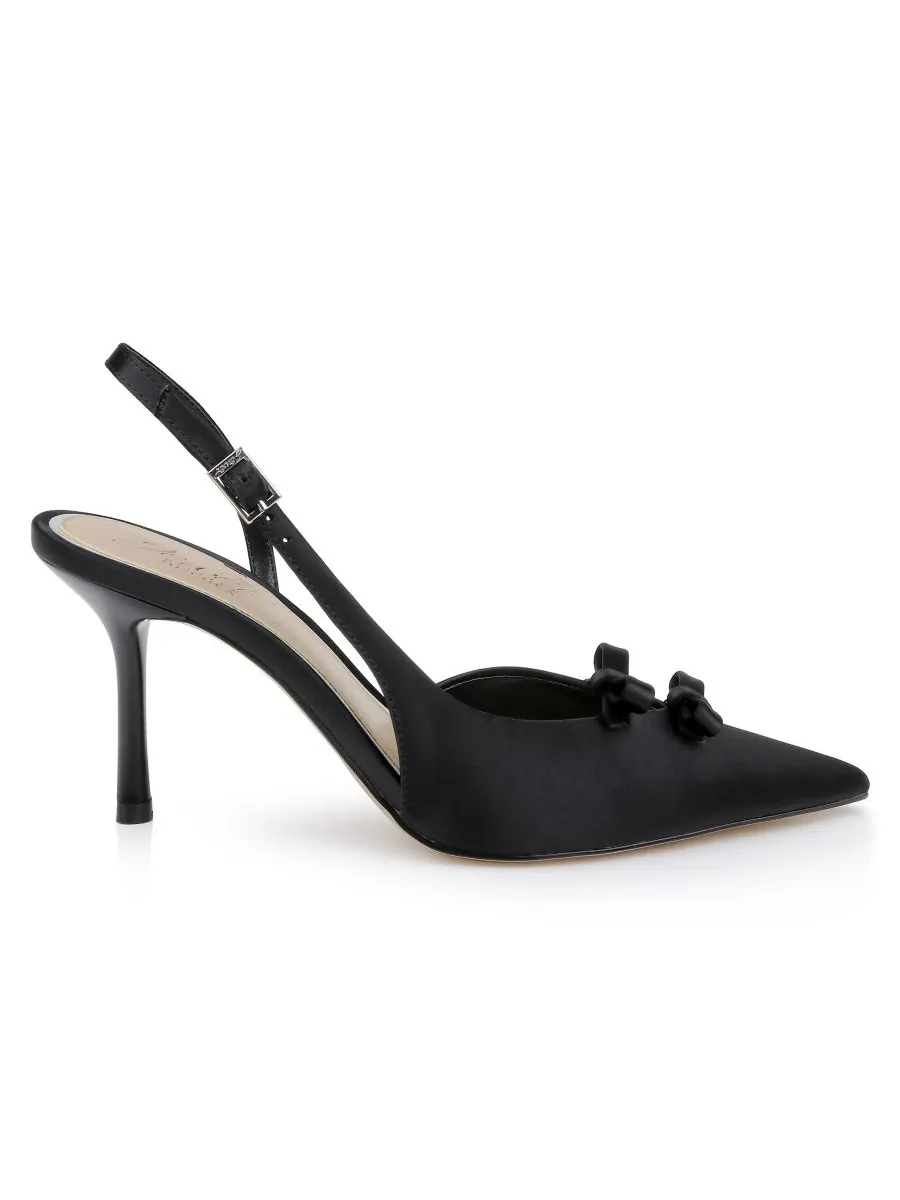Женские вечерние туфли Ellery Bow Jewel Badgley Mischka — изображение 2 из 6, черный