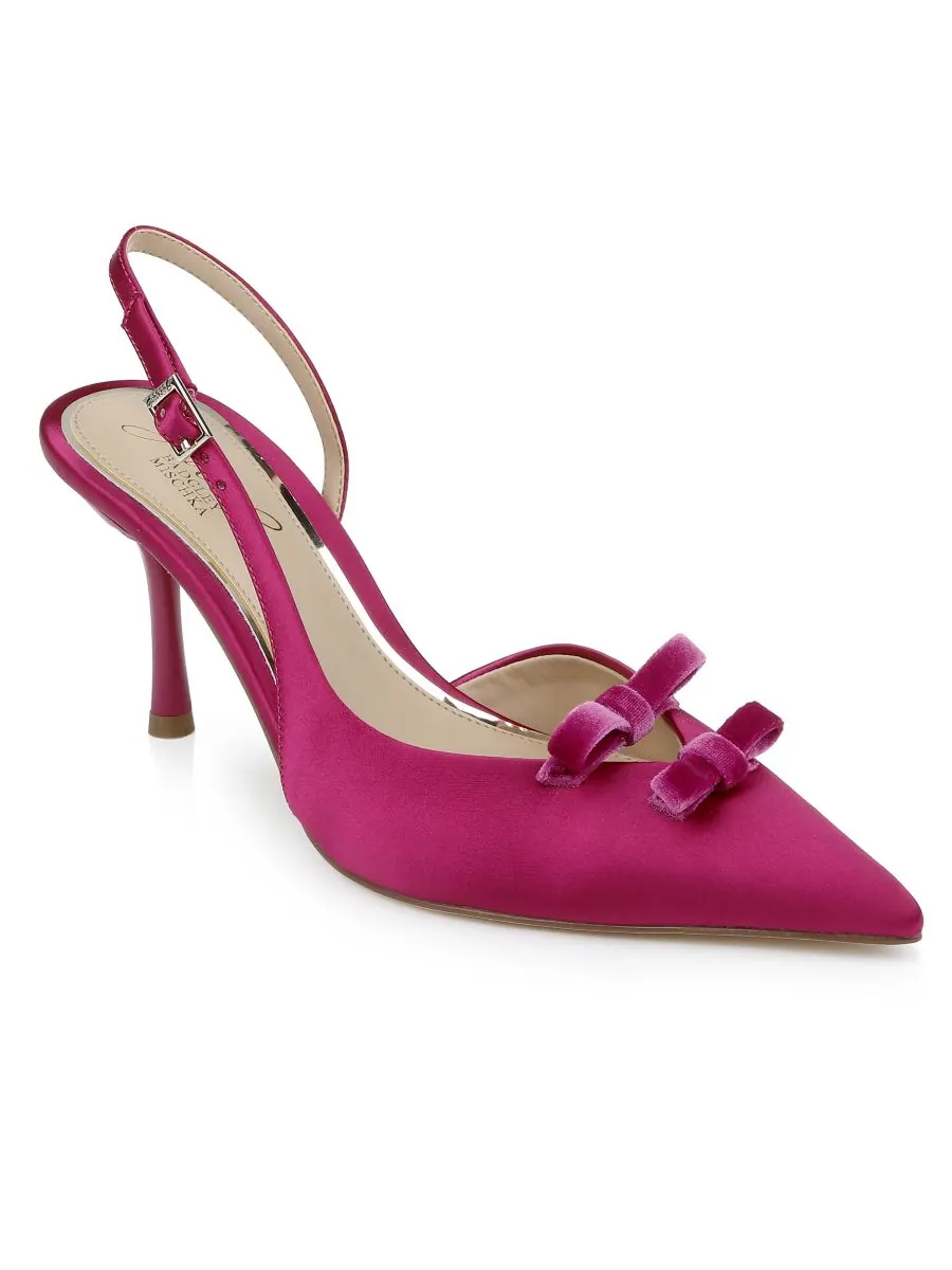 Женские вечерние туфли Ellery Bow Jewel Badgley Mischka