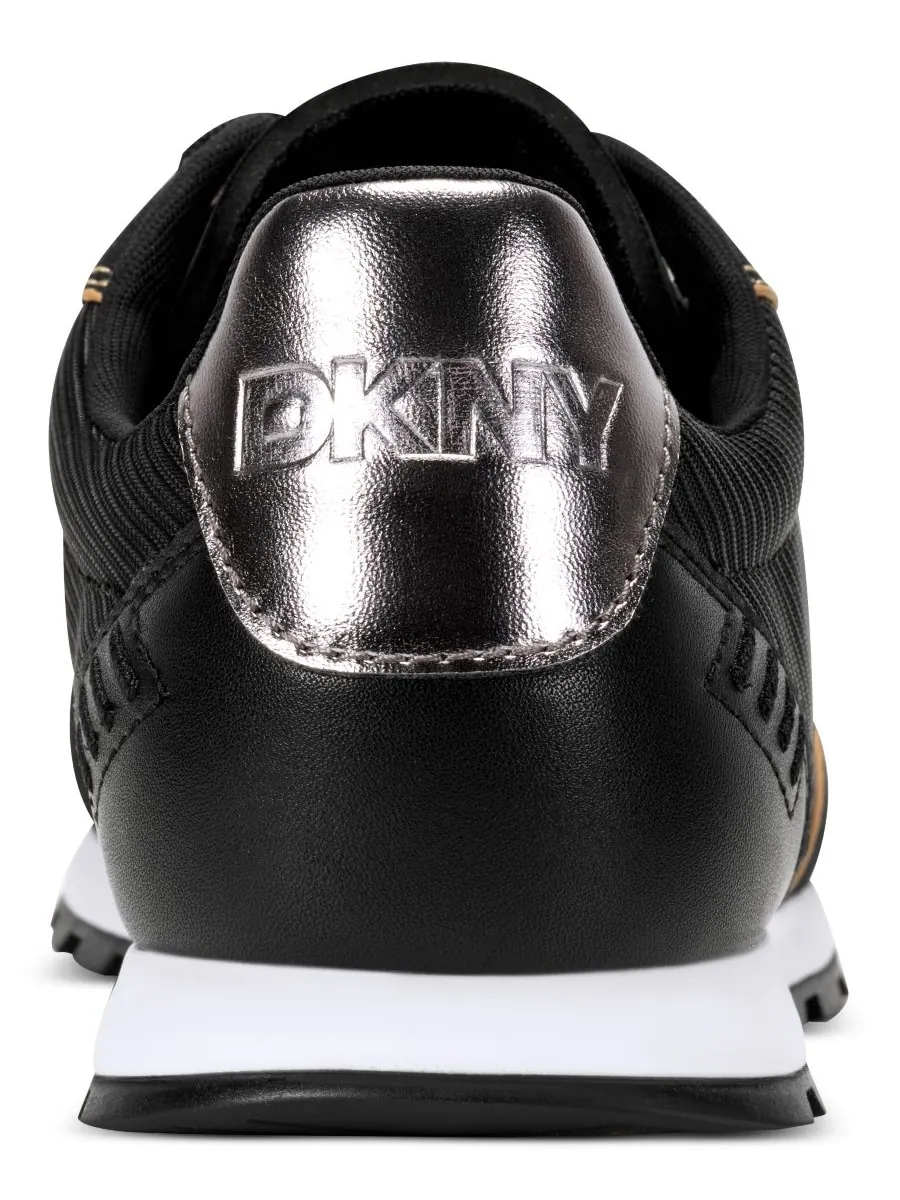 Женские кроссовки Falina на шнуровке DKNY — изображение 3 из 5, черный