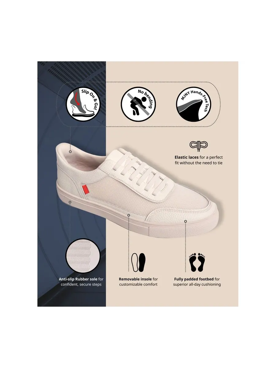 Женские модные кроссовки Columbia Street Hands-Free Slip On Technology Marc Joseph New York — изображение 2 из 7, белый