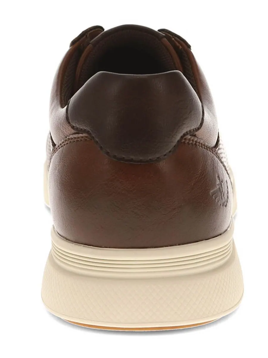 Мужские повседневные кроссовки Bowen на шнуровке Dockers — изображение 3 из 6, коричневый