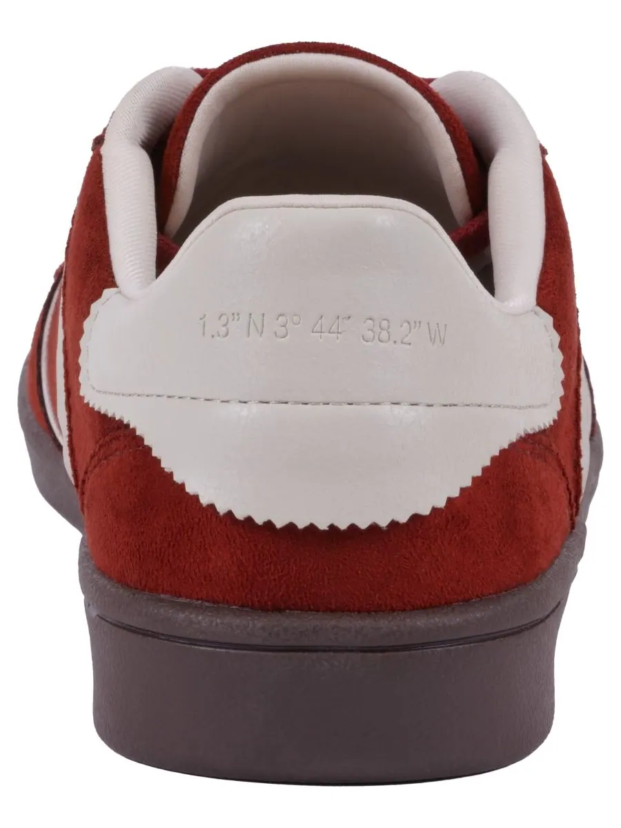 Женские кроссовки Milan на шнуровке GC Shoes — изображение 3 из 5, бордовый