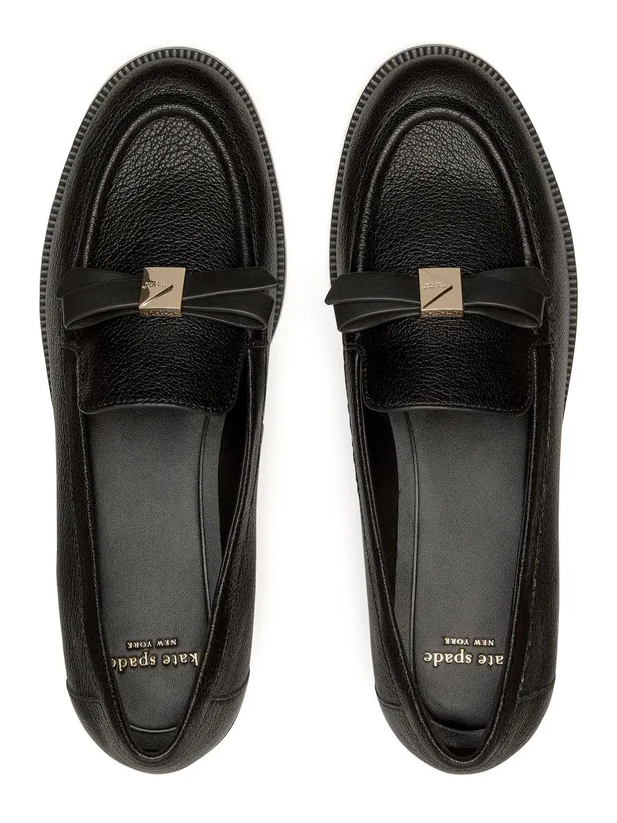 Женские лоферы Deco Bow Kate Spade New York — изображение 6 из 7, черный