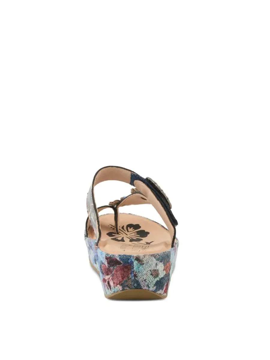 Женские сандалии Spring Step Blissbloom L'Artiste — изображение 4 из 6, темно-синий мульти