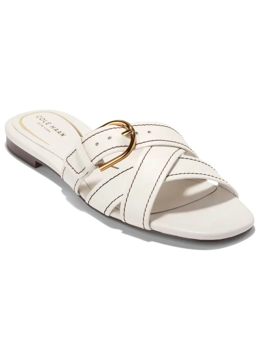 Женские сандалии-шлепанцы Velma с пряжкой Cole Haan