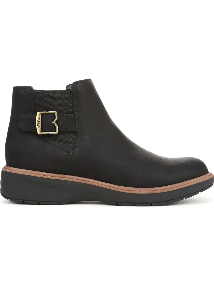 Женские короткие ботинки челси с круглым носком Calm One Round Toe Dr. Scholl's — изображение 2 из 5, черный