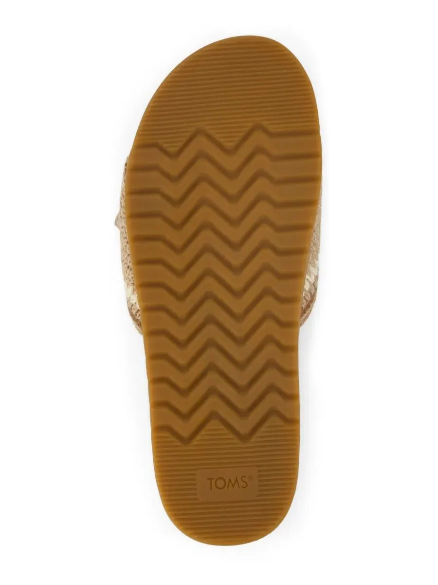 Женские сандалии-шлепанцы Marin с открытым носком TOMS — изображение 5 из 5, мульти
