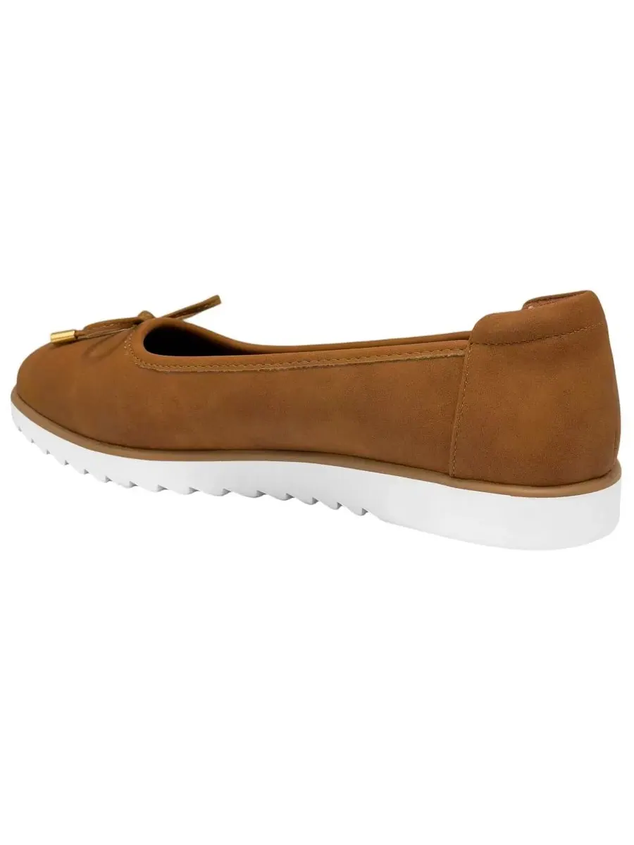 Женские балетки-слипоны цвета хаки Aerosoles — изображение 6 из 6, бежевый