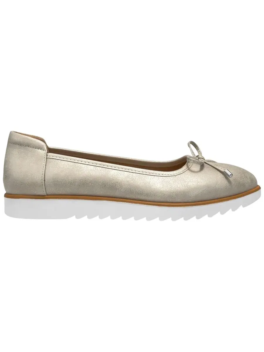 Женские балетки-слипоны цвета хаки Aerosoles, Stone Faux Nubuck — изображение 2 из 6