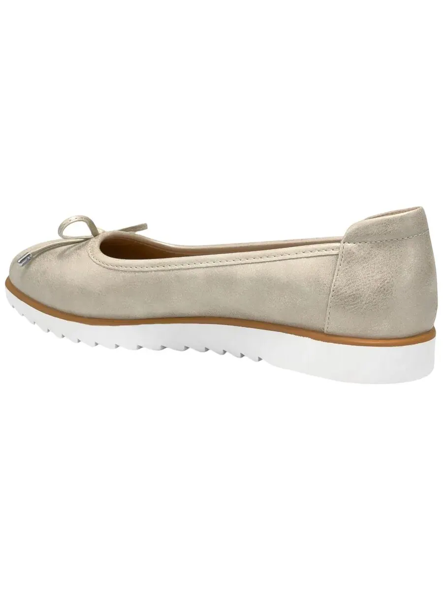Женские балетки-слипоны цвета хаки Aerosoles, Stone Faux Nubuck — изображение 6 из 6