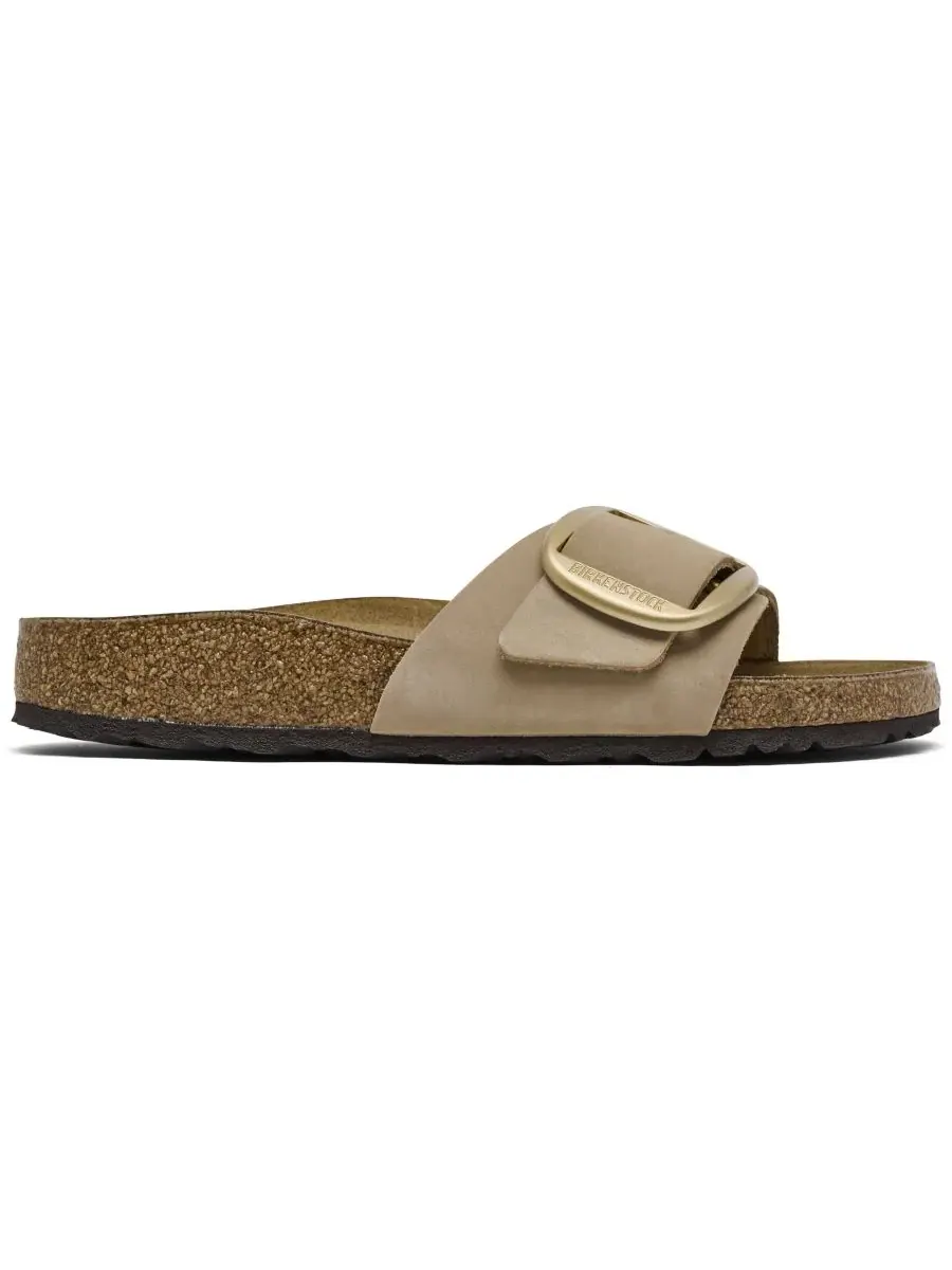 Босоножки Madrid Big Buckle Birkenstock — изображение 2 из 8, бежевый
