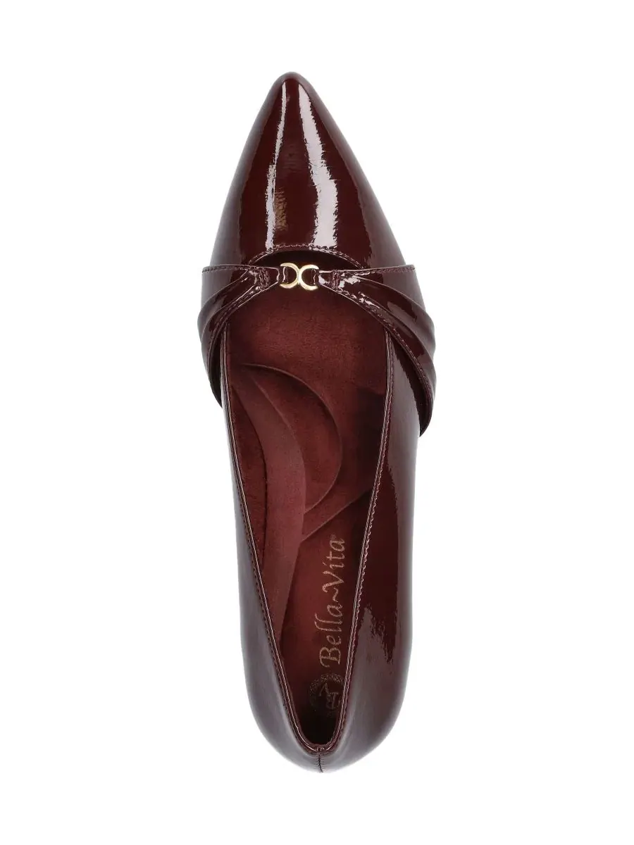 Туфли-лодочки Ziggy Slip-On Bella Vita — изображение 4 из 6, бордовый