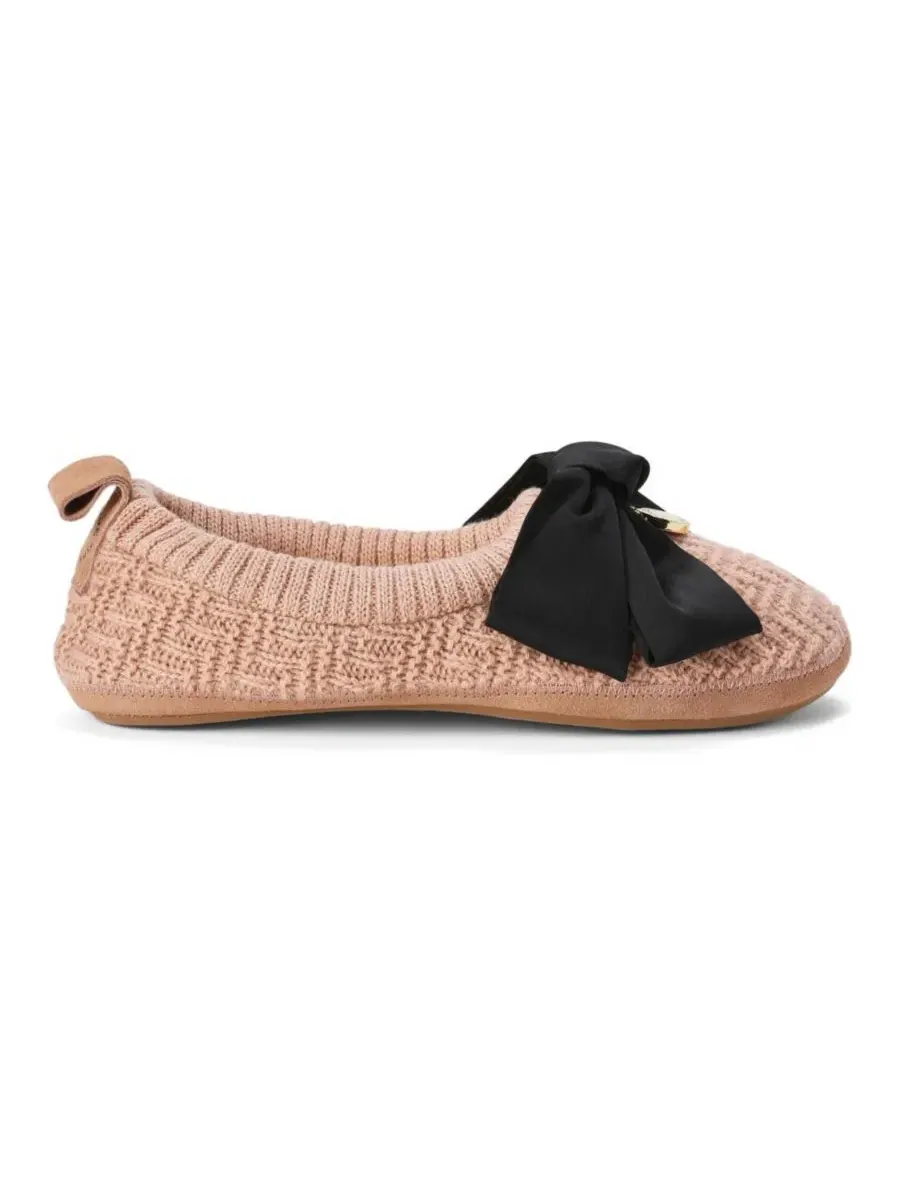 Женские балетки Fireside by Bestie Dearfoams — изображение 2 из 7, персиковый