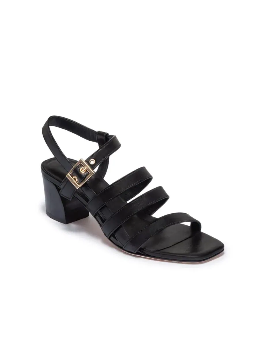 Женские сандалии Novi на среднем каблуке Bernardo Footwear — изображение 1 из 4, черный