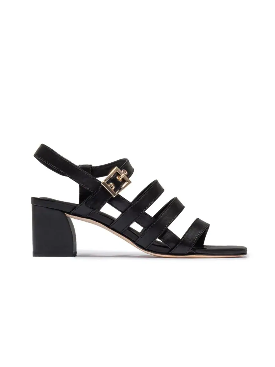Женские сандалии Novi на среднем каблуке Bernardo Footwear — изображение 2 из 4, черный
