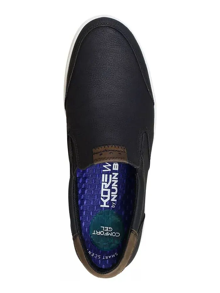 Мужские кроссовки KORE City Walk Slip-On Nunn Bush — изображение 3 из 7, черный