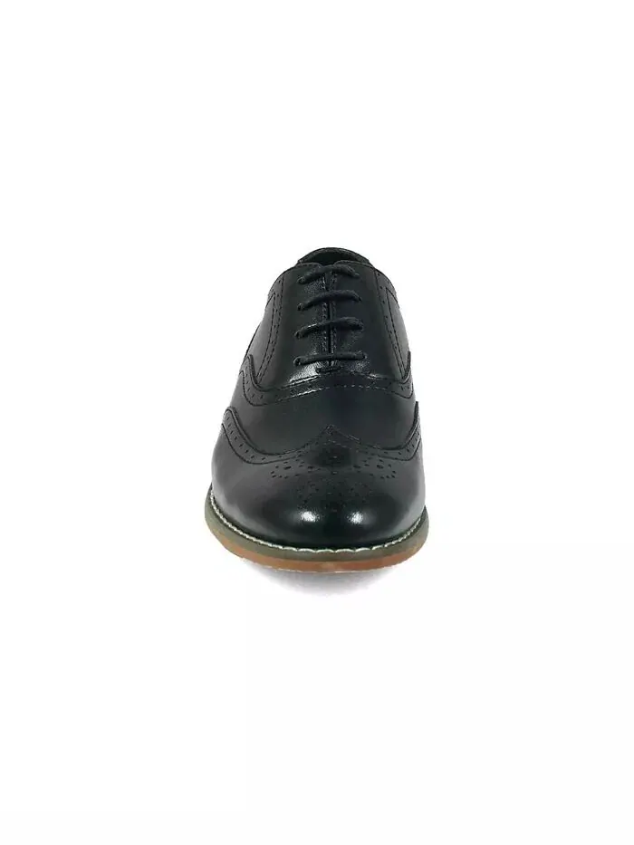 Туфли-оксфорды Big Boy Dunbar Wingtip Stacy Adams — изображение 2 из 13, черный