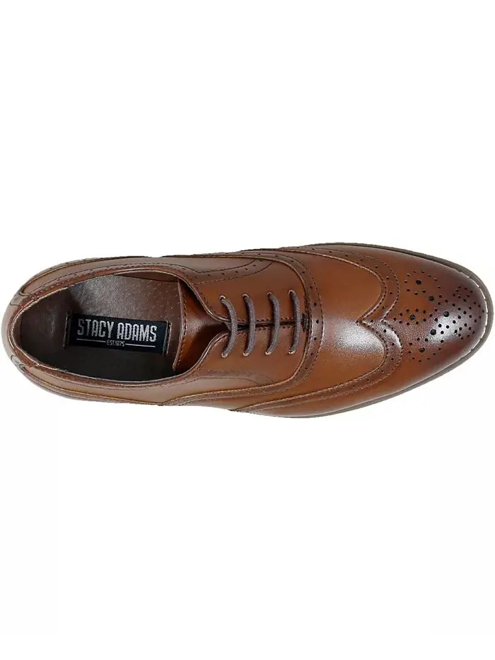 Туфли-оксфорды Big Boy Dunbar Wingtip Stacy Adams — изображение 12 из 13, черный