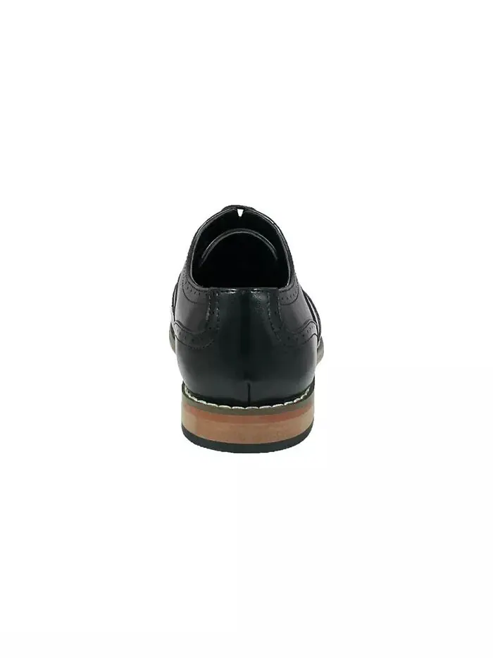 Туфли-оксфорды Big Boy Dunbar Wingtip Stacy Adams — изображение 4 из 13, черный