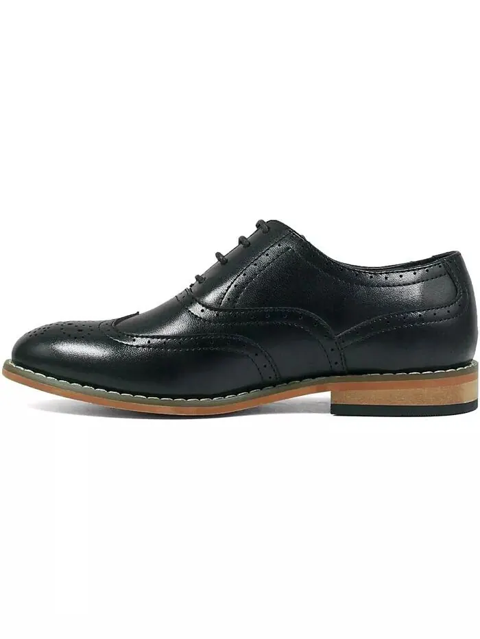 Туфли-оксфорды Big Boy Dunbar Wingtip Stacy Adams — изображение 5 из 13, черный