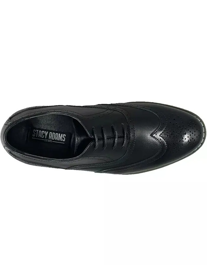 Туфли-оксфорды Big Boy Dunbar Wingtip Stacy Adams — изображение 6 из 13, черный