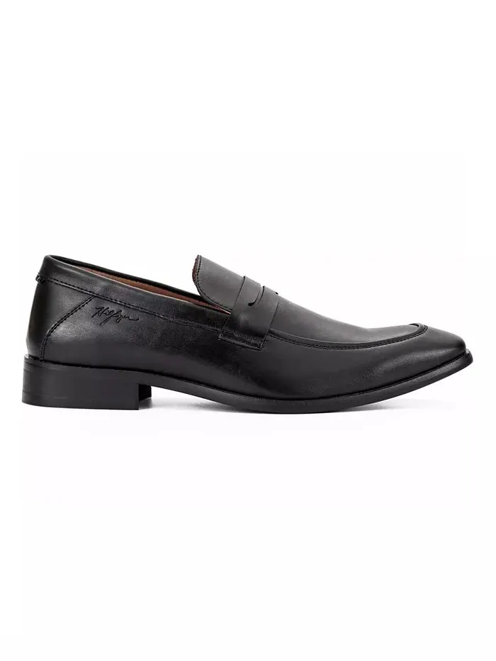 Мужские пенни-лоферы Simol Slip on Dress Tommy Hilfiger — изображение 2 из 5, черный