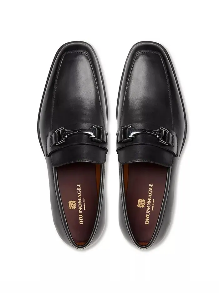 Мужские туфли Raging Bit Slip-On Bruno Magli — изображение 8 из 9, коричневый