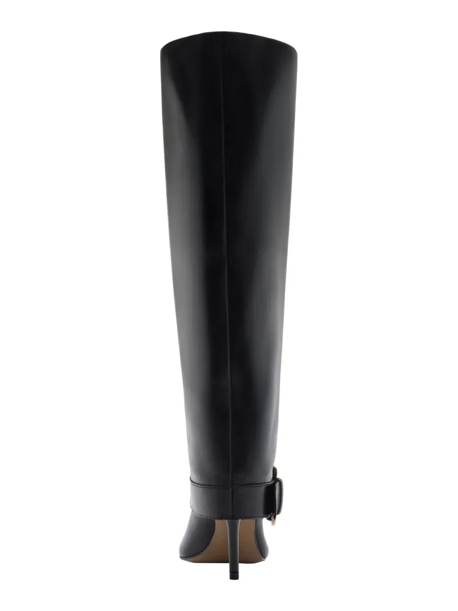 Женские ботильоны на каблуке с пряжкой, модель Kenny Mid Stiletto Arezzo — изображение 3 из 5, черный