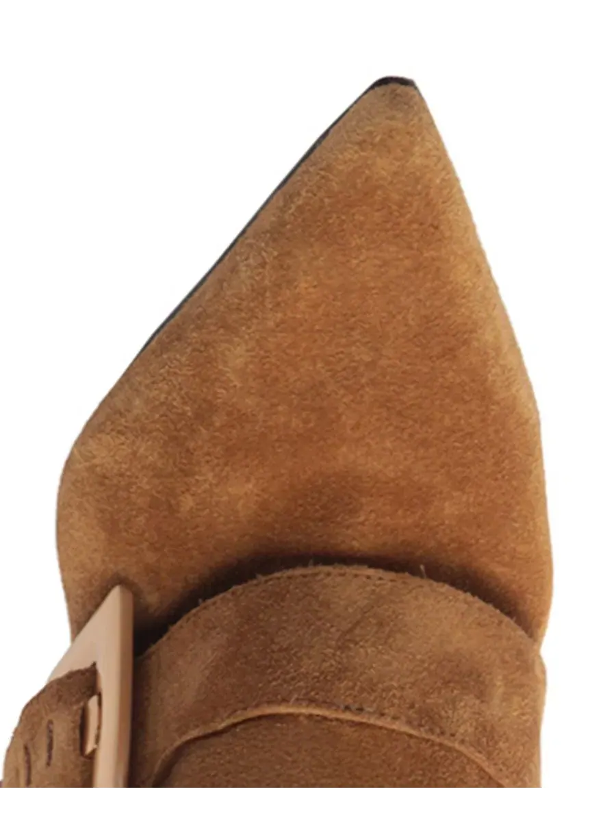 Ботинки Kenny Mid Stiletto Buckle Arezzo, Stracci — изображение 4 из 5
