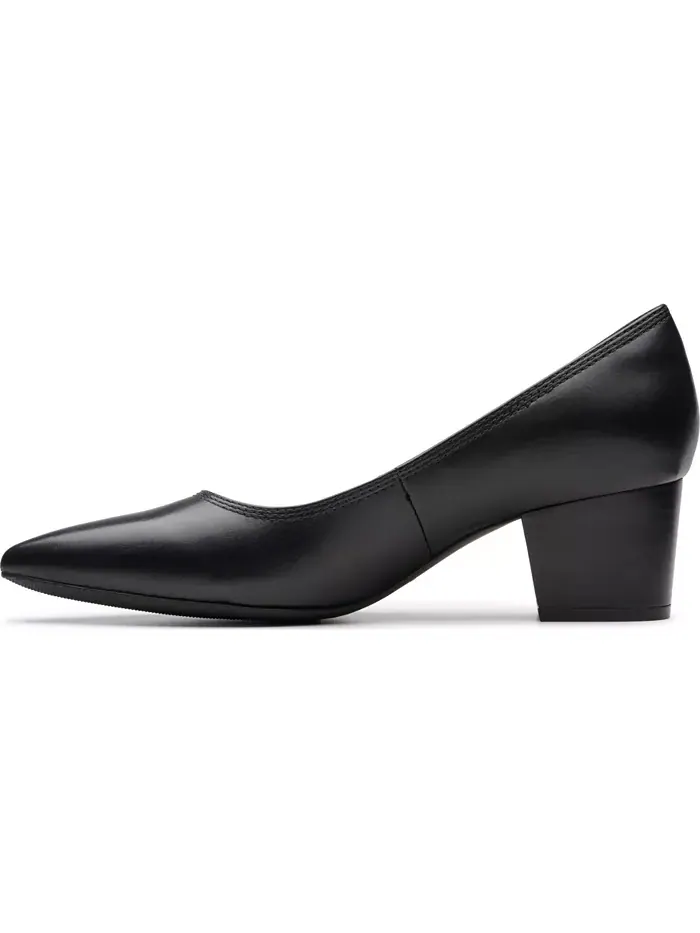Туфли женские Clarks Ellanie Hope, блочный каблук — изображение 7 из 8, черный