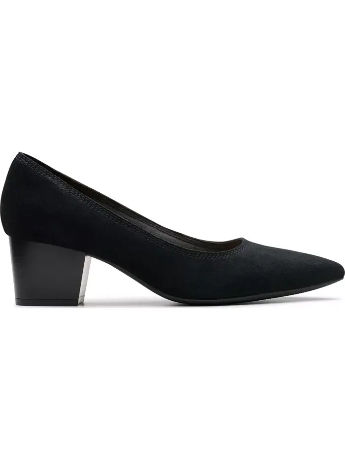Туфли женские Clarks Ellanie Hope, блочный каблук — изображение 2 из 8, черный
