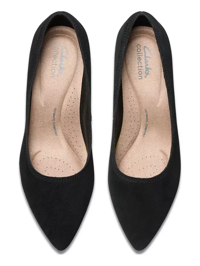 Туфли женские Clarks Ellanie Hope, блочный каблук — изображение 4 из 8, черный