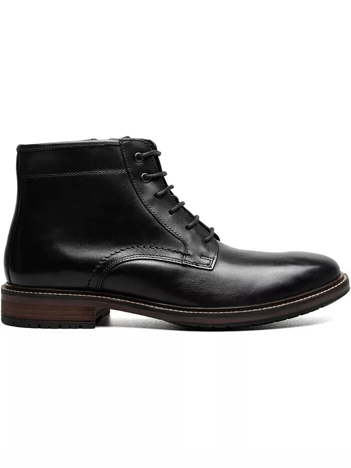 Мужские ботинки Forge на шнуровке с простым носком Florsheim — изображение 2 из 8, черный