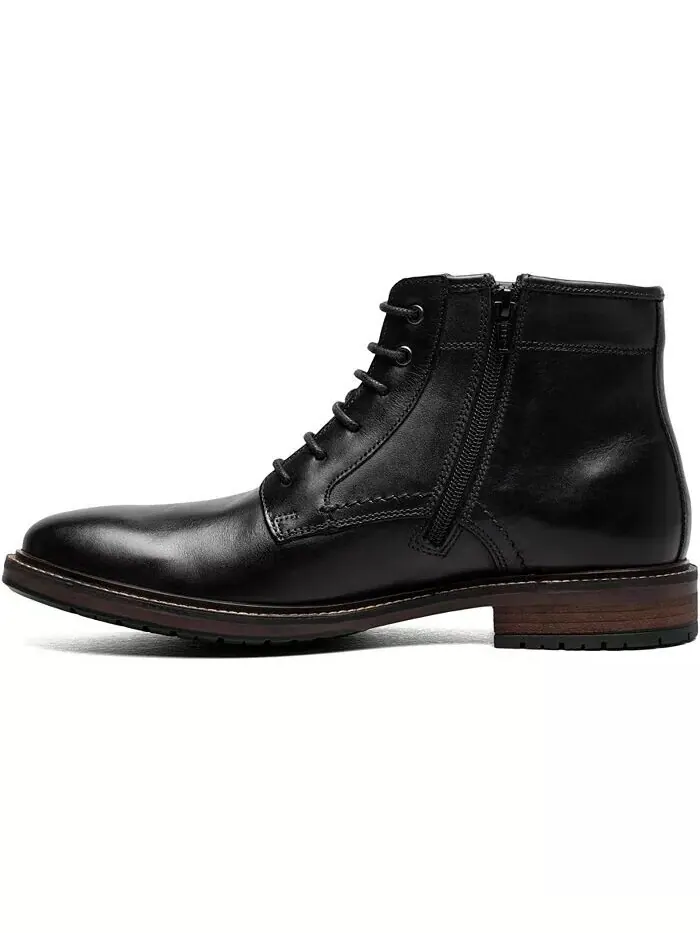 Мужские ботинки Forge на шнуровке с простым носком Florsheim — изображение 3 из 8, черный