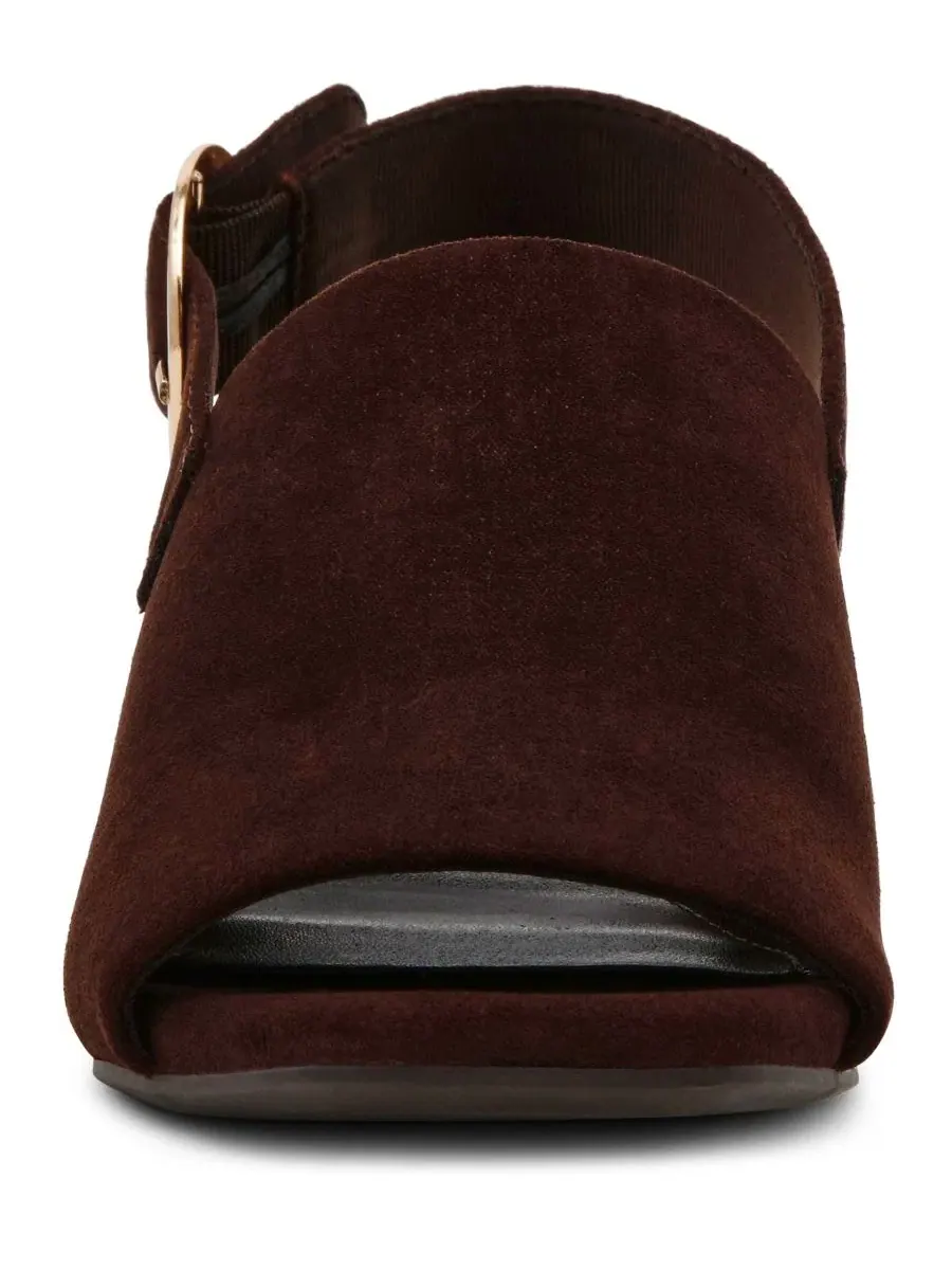 Туфли-лодочки с квадратным носком Maddy Anne Klein, Chocolate Micro — изображение 6 из 8