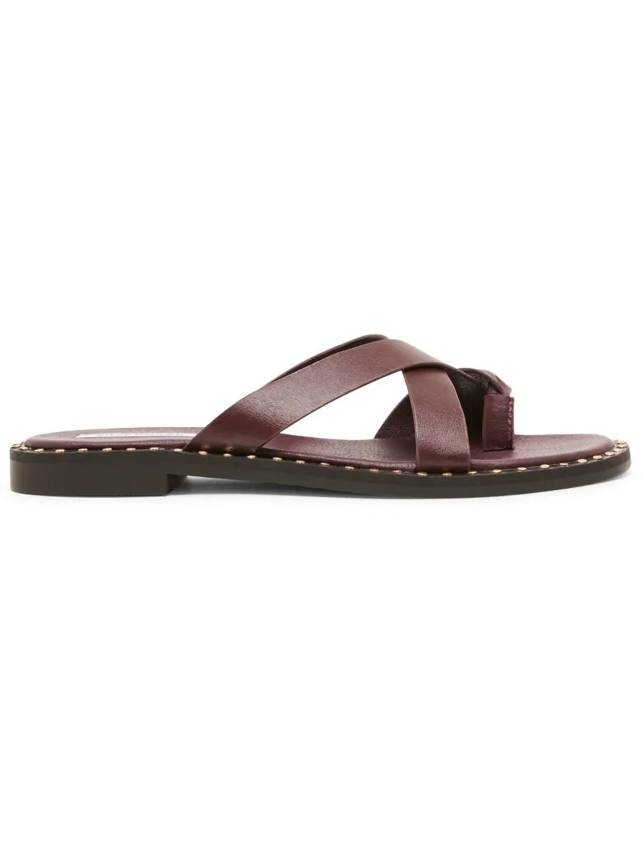 Сандалии-слайды Brutus с шипами Steve Madden — изображение 2 из 6, винный