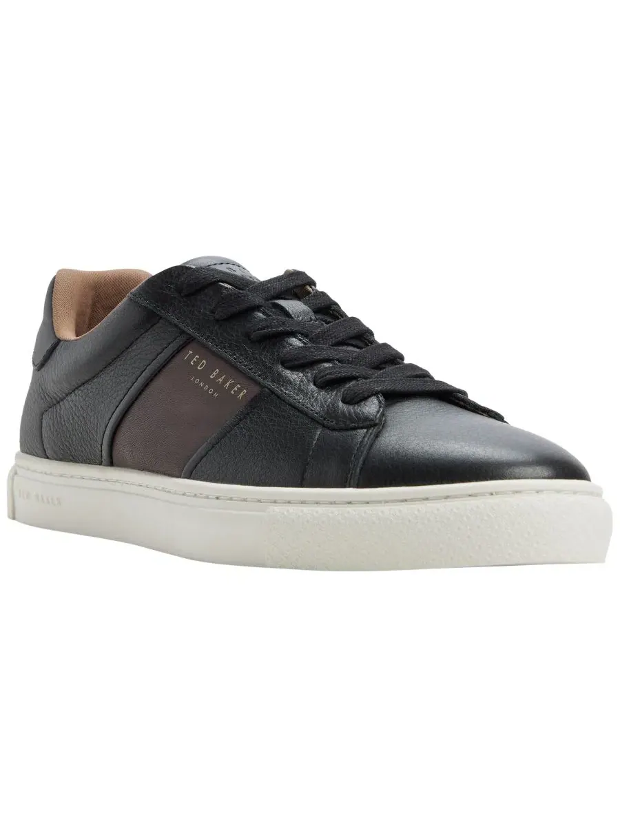 Кеды с графической полосой Bradley Round-Toe Ted Baker — черный
