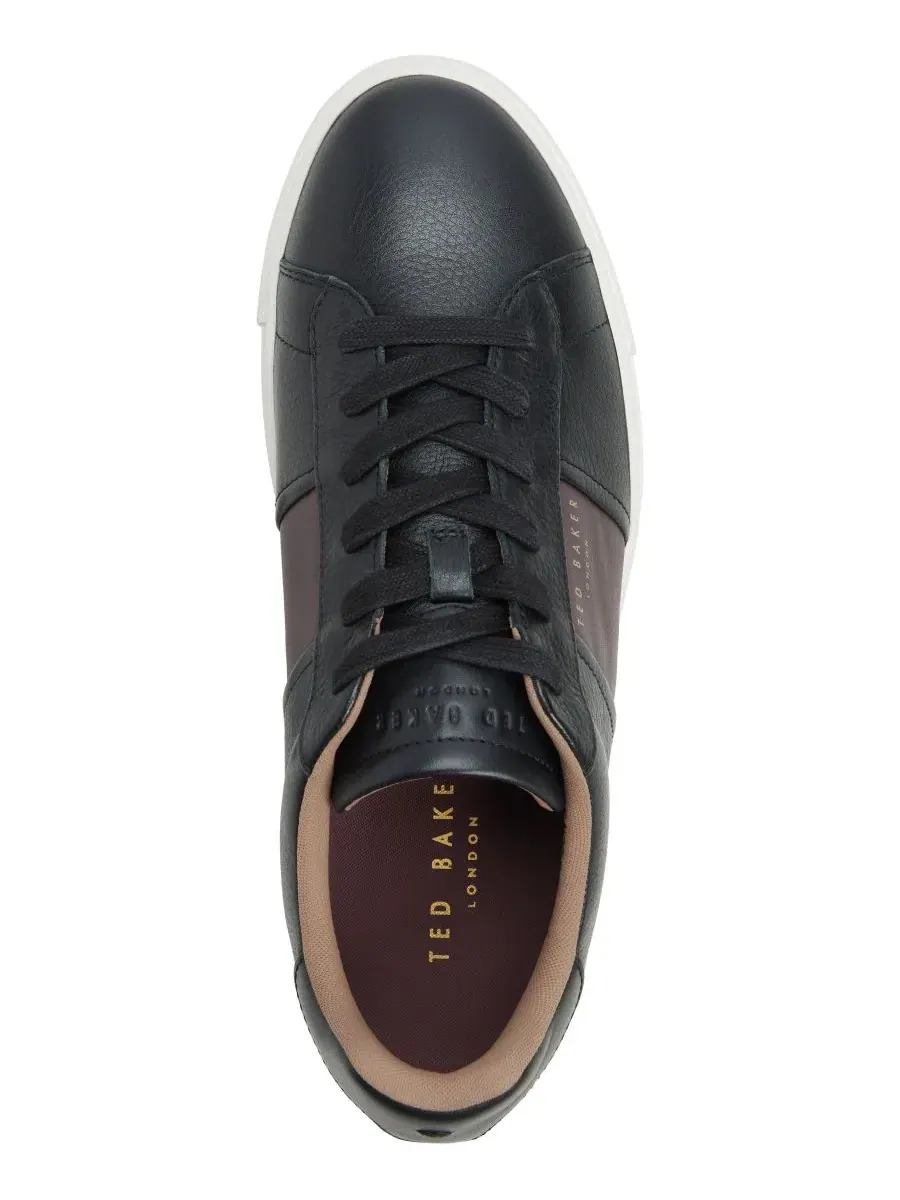 Кеды с графической полосой Bradley Round-Toe Ted Baker — изображение 4 из 5, черный