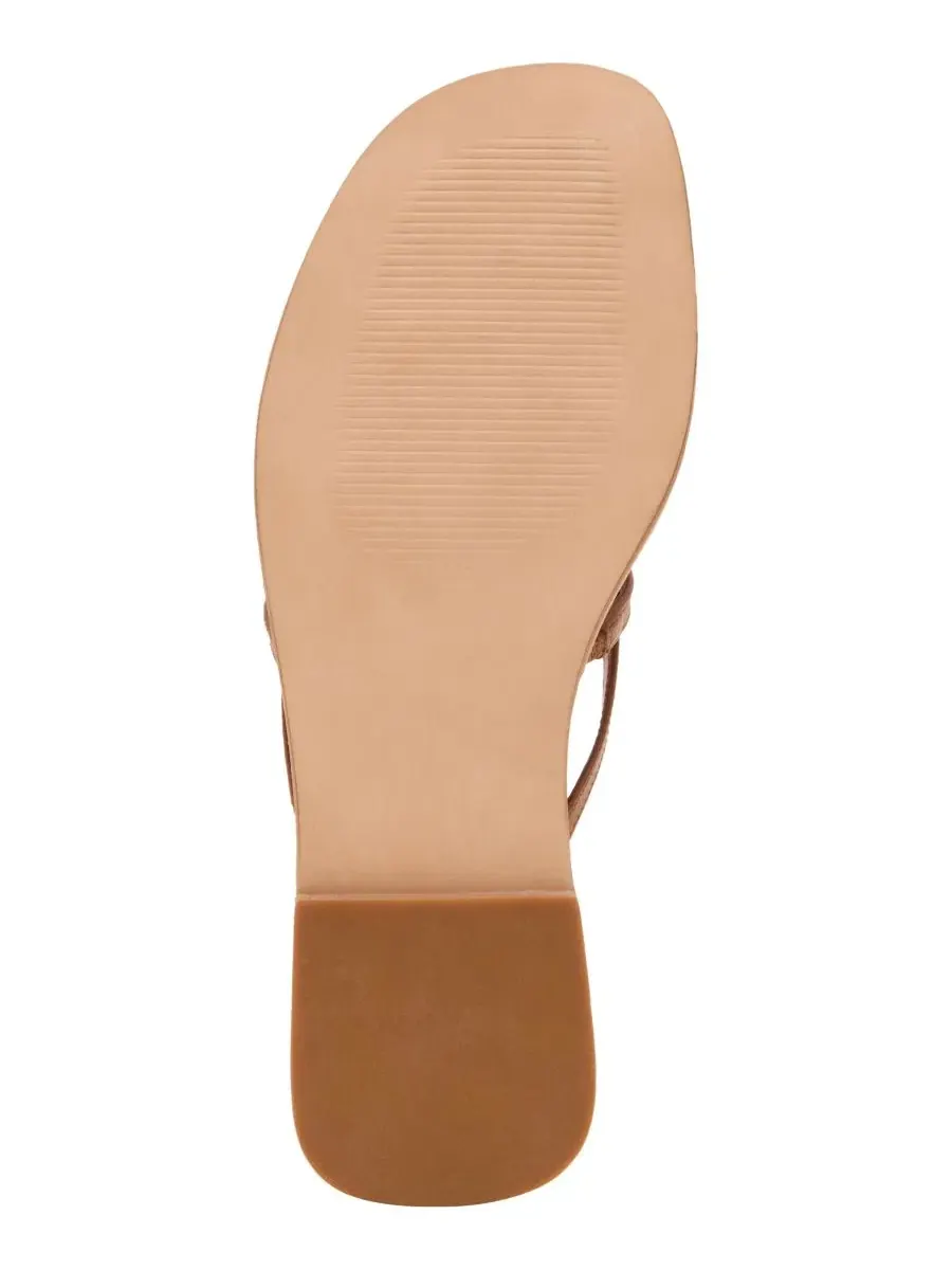 Сандалии-шлепанцы Catalina с пряжкой Steve Madden — изображение 5 из 7, бежевый