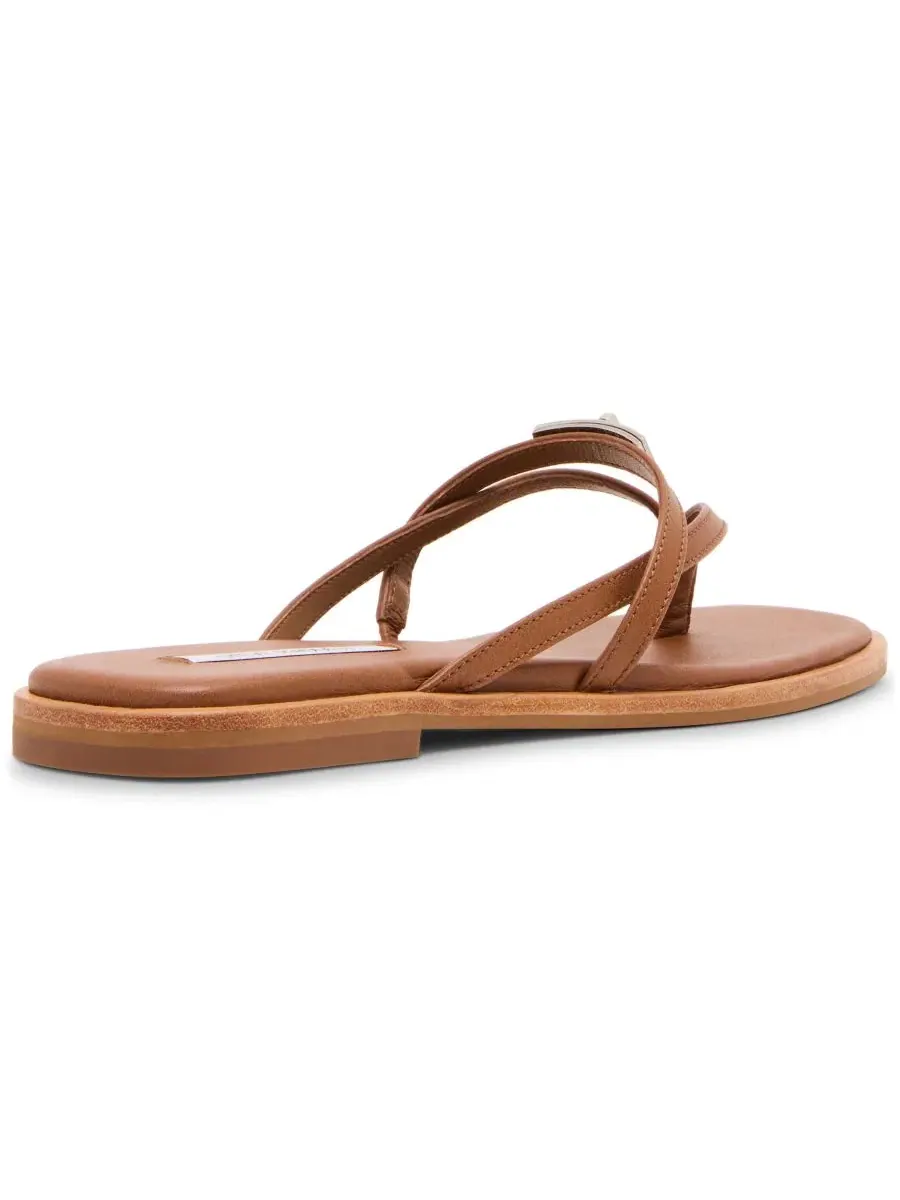 Сандалии-шлепанцы Catalina с пряжкой Steve Madden — изображение 7 из 7, бежевый