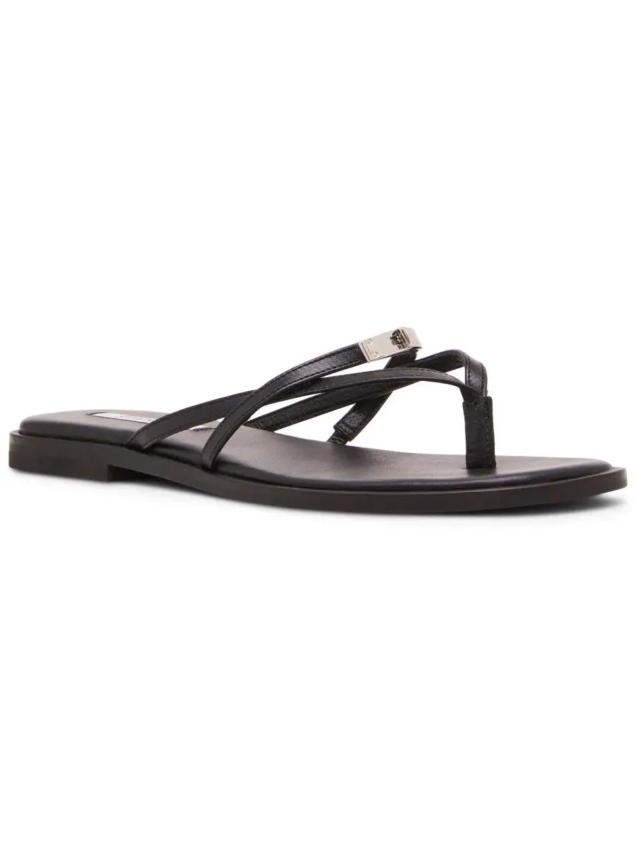 Сандалии-вьетнамки с пряжкой Catalina Steve Madden — изображение 1 из 7, черный