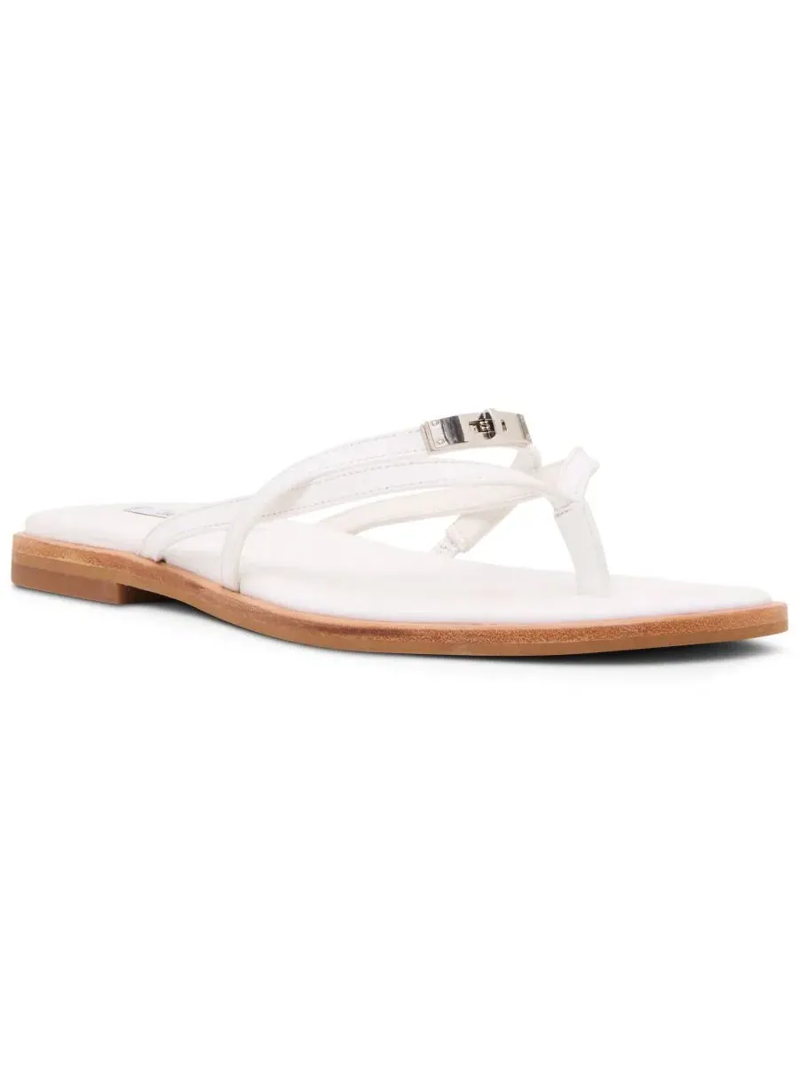 Сандалии-вьетнамки с пряжкой Catalina Steve Madden — изображение 1 из 7, белый