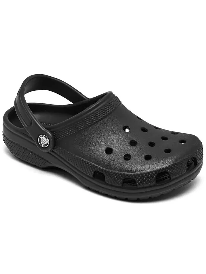 Классические сабо Little Kids от Finish Line Crocs — изображение 1 из 6, черный