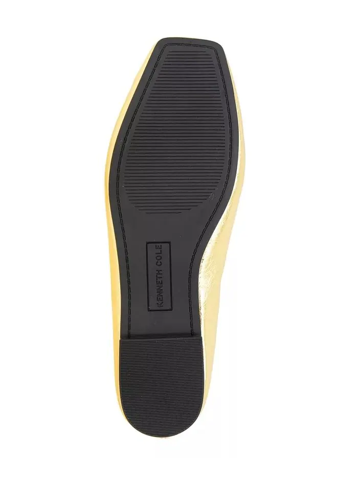 Женские балетки Johanna Square Toe Kenneth Cole New York — изображение 5 из 5, золото