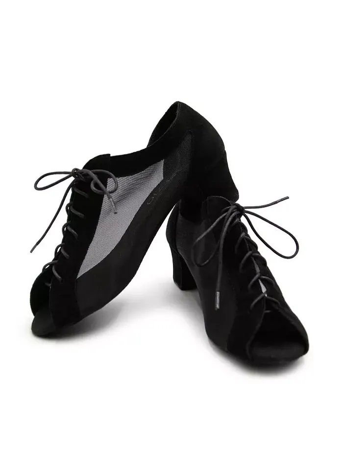 Бальные туфли Beatrice с каблуком 1,5 дюйма Capezio — изображение 3 из 6, черный