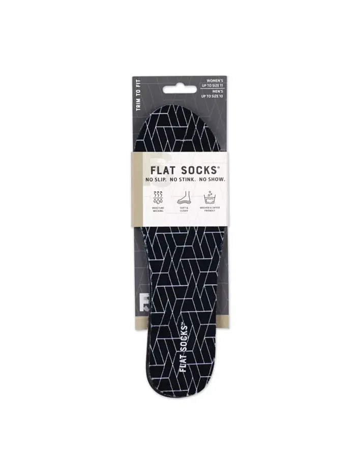 Туфли Women's Flat Socks Foot Petals — черный