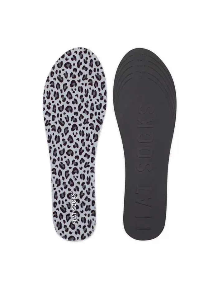 Туфли Women's Flat Socks Foot Petals — изображение 3 из 5, снежный леопард