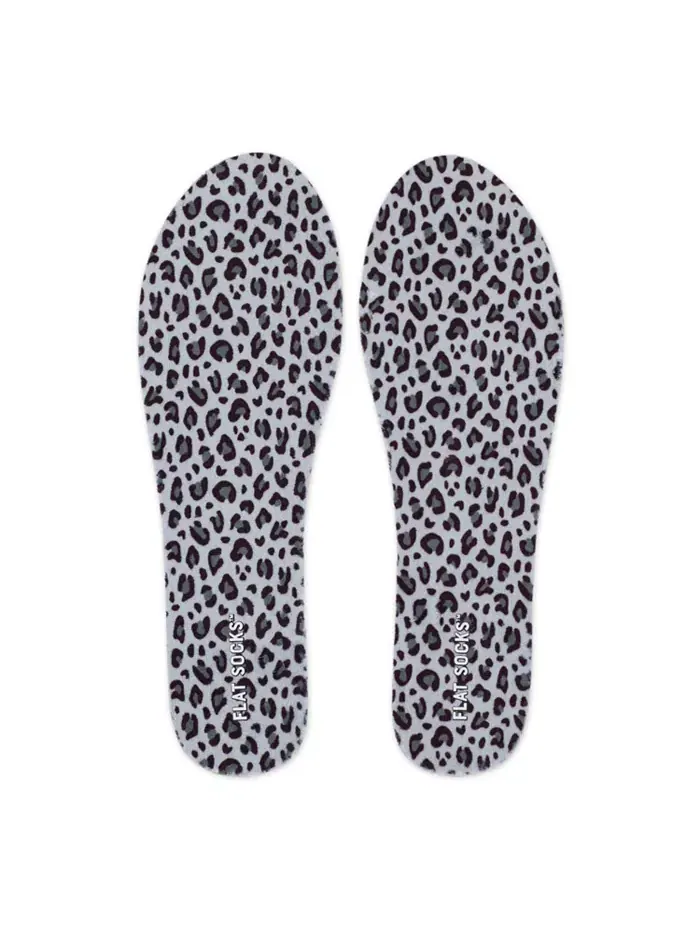 Туфли Women's Flat Socks Foot Petals — изображение 4 из 5, снежный леопард