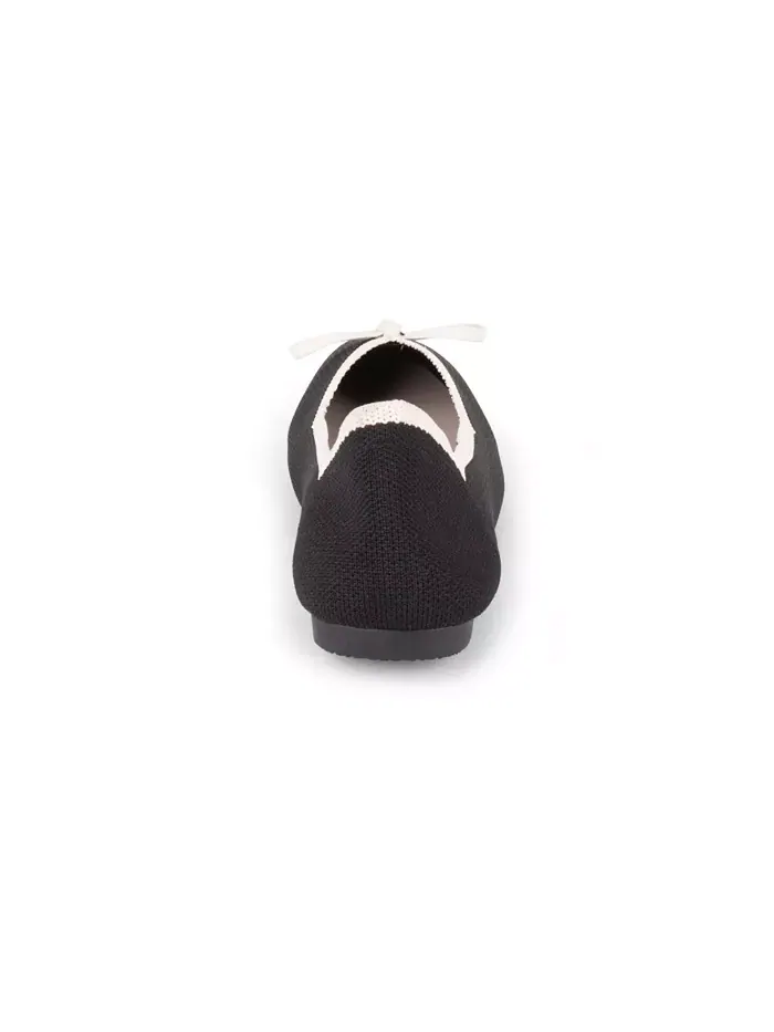 Женские трикотажные туфли Tortuga Knit Slip-On Tahari — изображение 3 из 6, черный слоновая кость