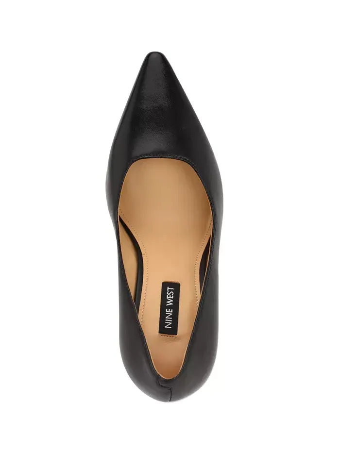 Женские туфли-лодочки Tamant на коническом каблуке Nine West — изображение 4 из 5, черный